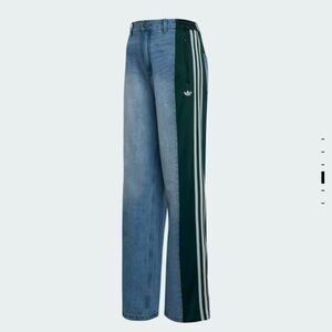 ADIDAS ORIGINALS ATHLETIC DEPT
DENIM FIREBIRD PANTS
